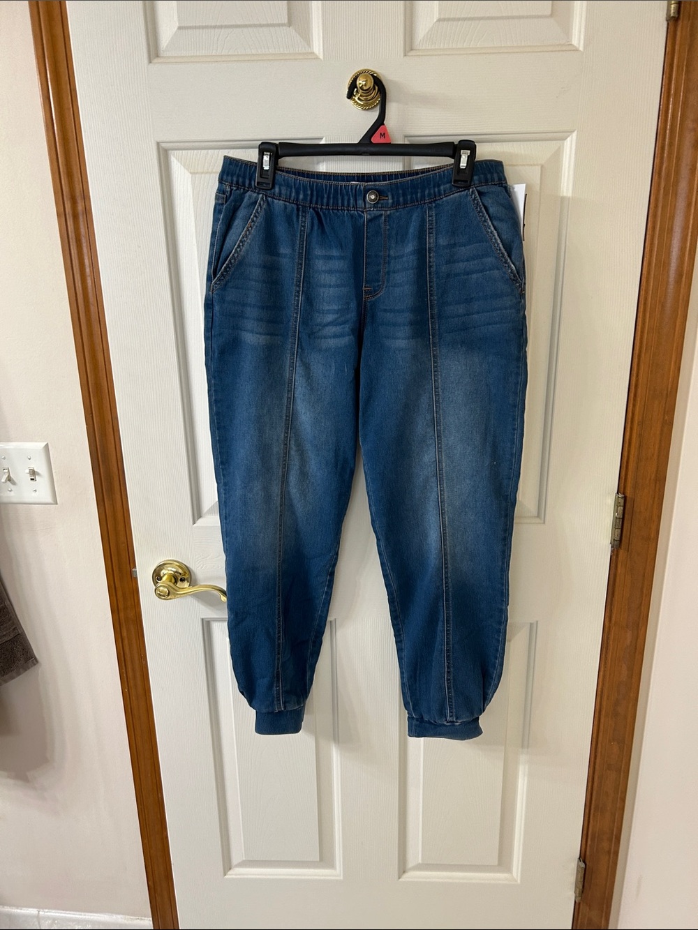 sofia by sofia vergara Blue Relaxed Jogger Jeans